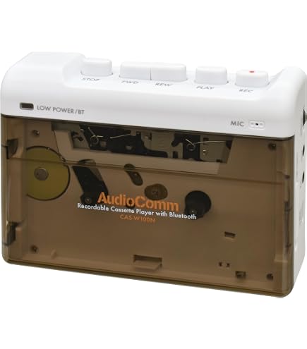 Amazon.co.jp: QHStealthy ポータブルカセットプレーヤースピーカー